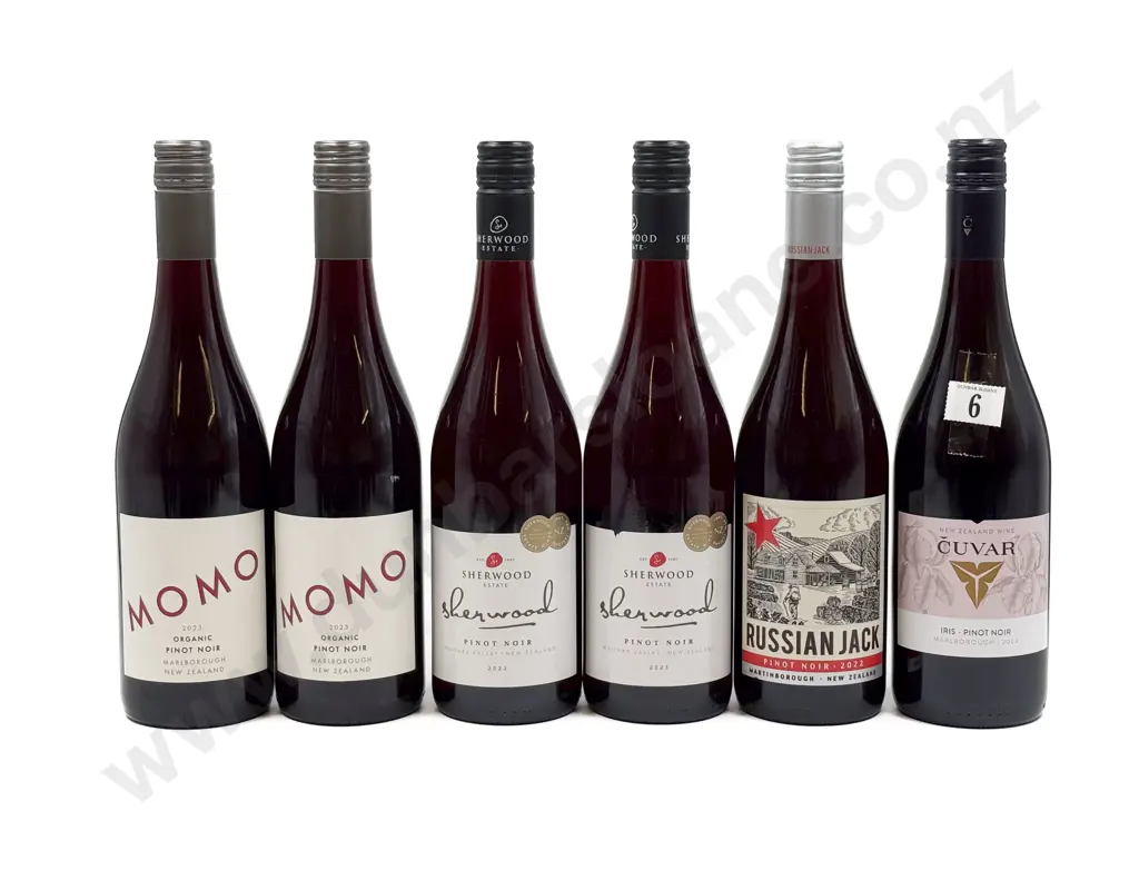 NZ Six Assorted Pinot Noir Image 1++