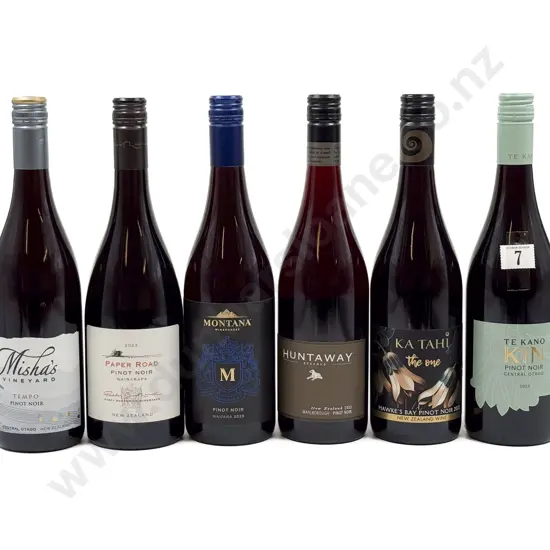 NZ Six Assorted Pinot Noir