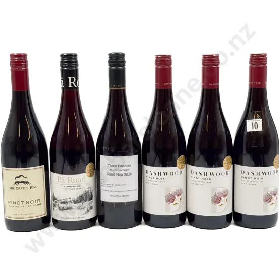 NZ Six Assorted Pinot Noir