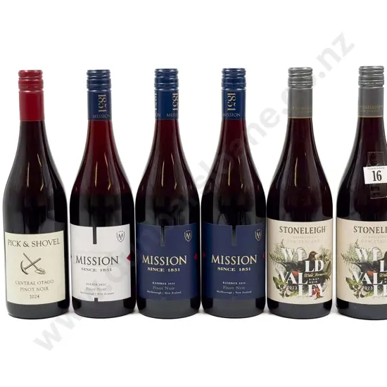 NZ Six Assorted Pinot Noir