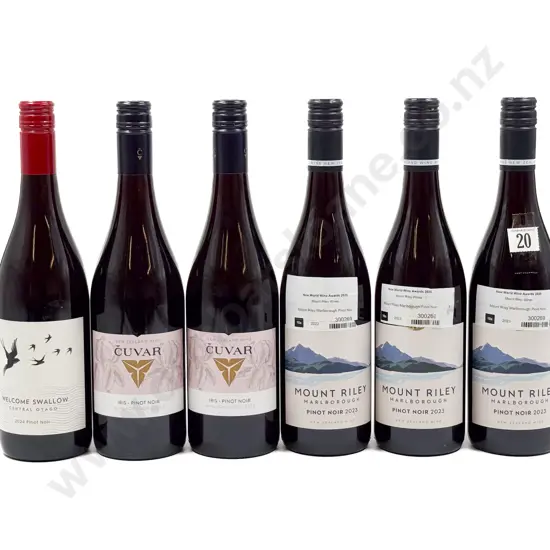 NZ Six Assorted Pinot Noir