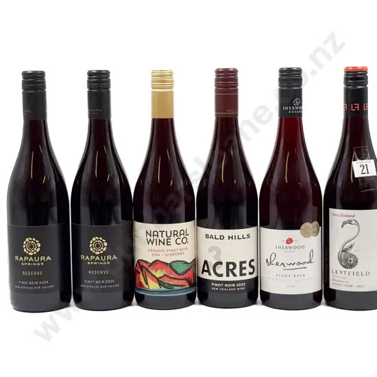 NZ Six Assorted Pinot Noir