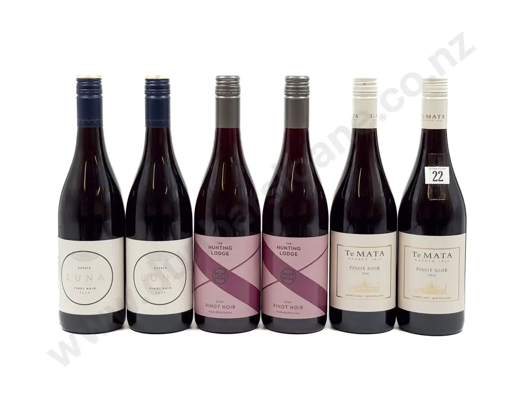 NZ Six Assorted Pinot Noir Image 1++