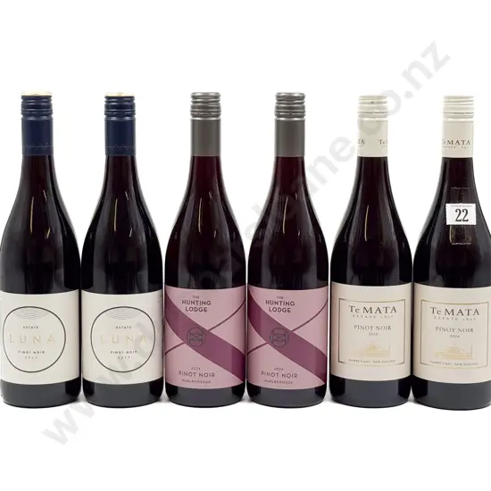 NZ Six Assorted Pinot Noir