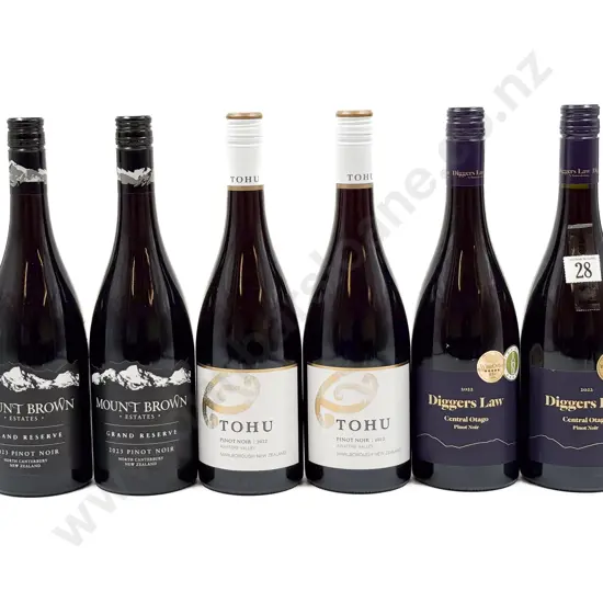 NZ Six Assorted Pinot Noir