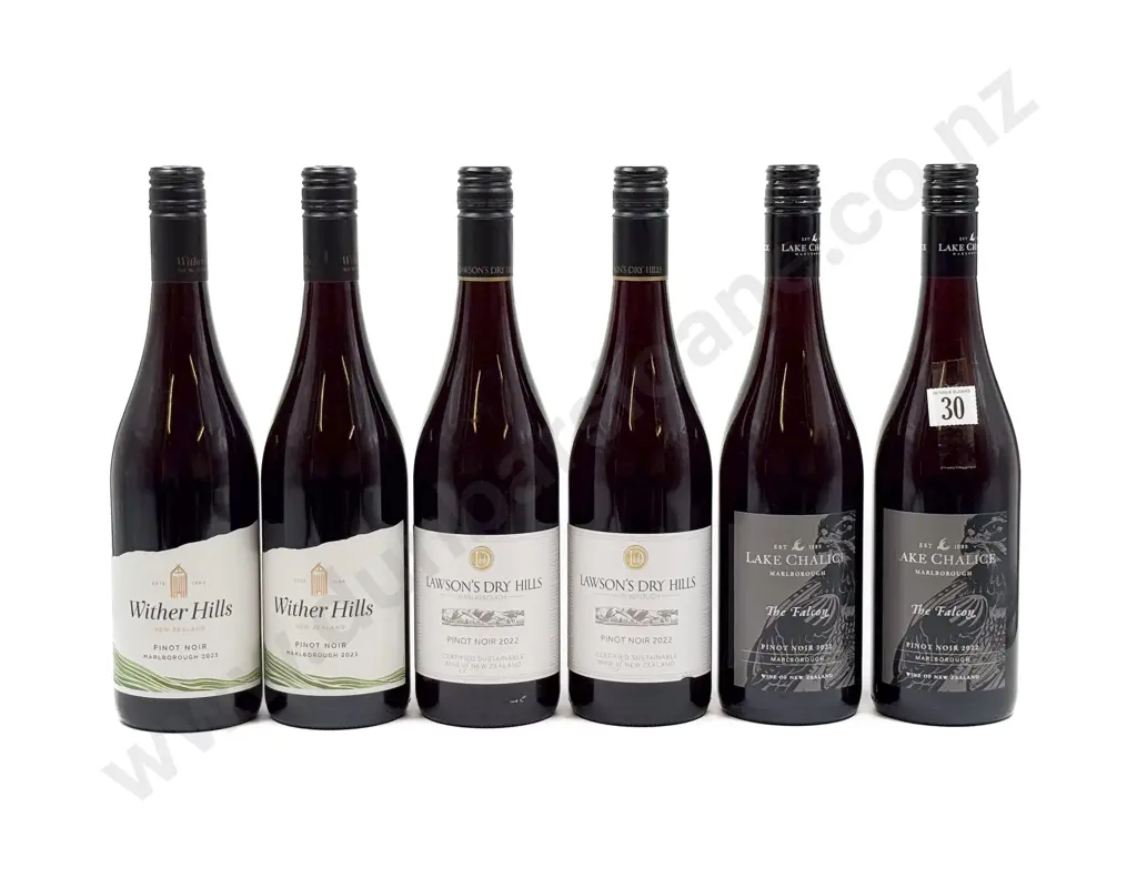 NZ Six Assorted Pinot Noir Image 1++