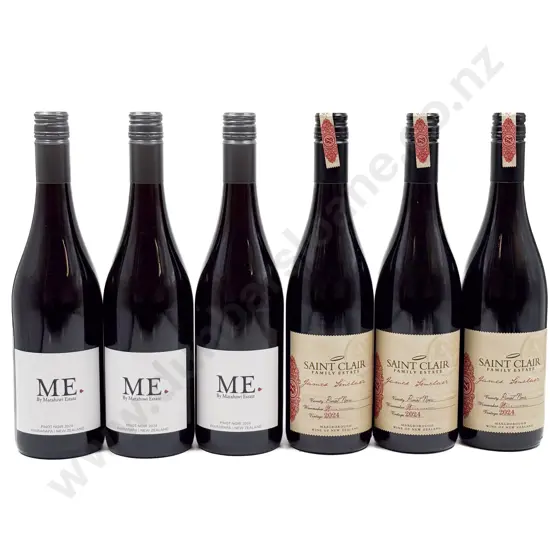 NZ Six Assorted Pinot Noir