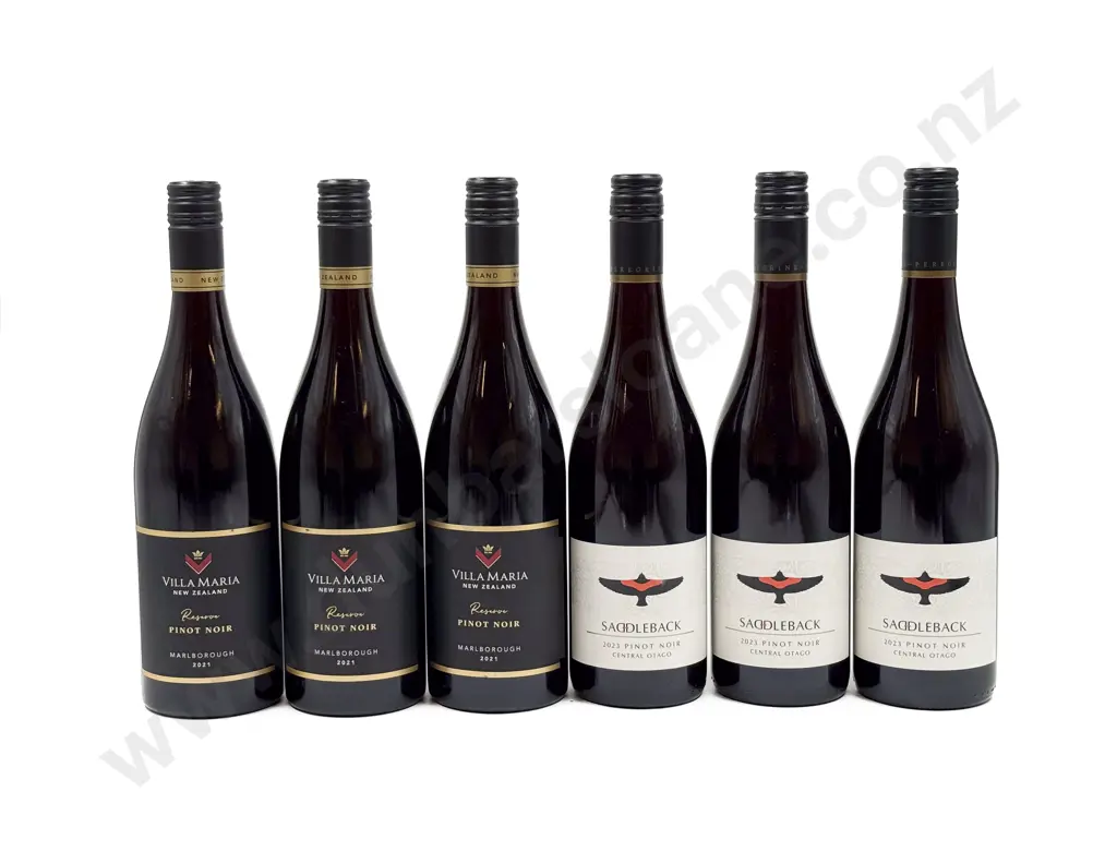 NZ Six Assorted Pinot Noir Image 1++
