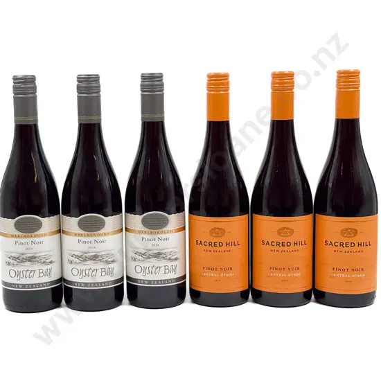 NZ Six Assorted Pinot Noir