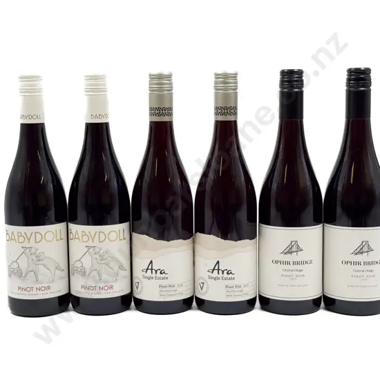 NZ Six Assorted Pinot Noir