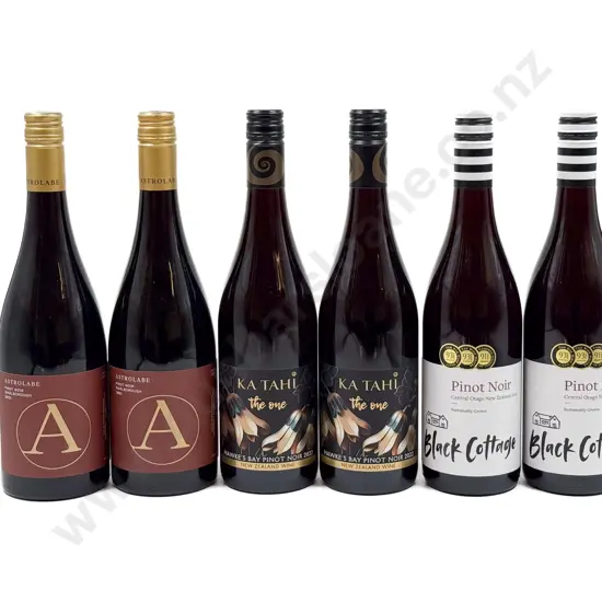 NZ Six Assorted Pinot Noir