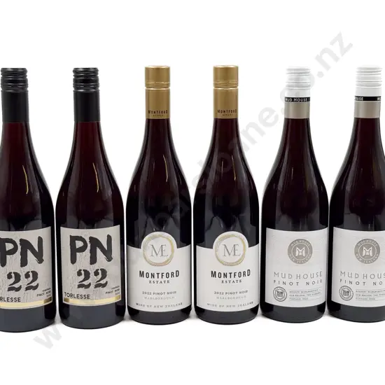 NZ Six Assorted Pinot Noir