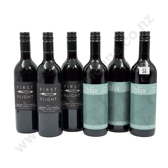 NZ Six Assorted Red Blends