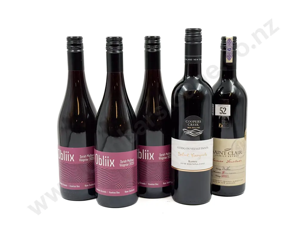 NZ Five Assorted Red Blends Image 1++