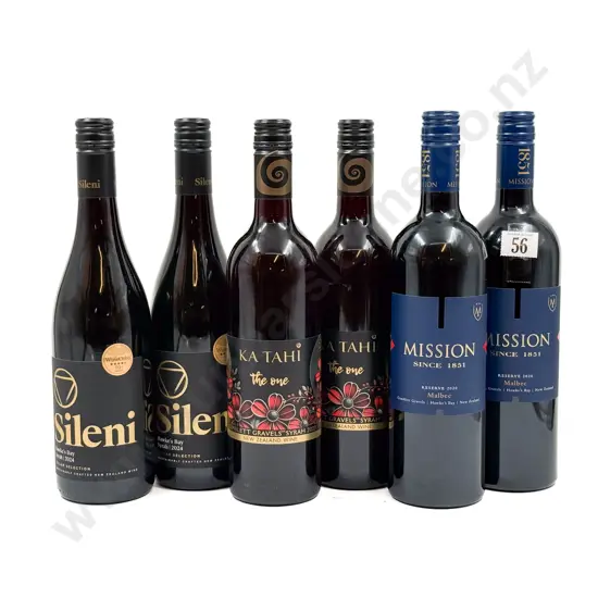 NZ Six Assorted Red Blends