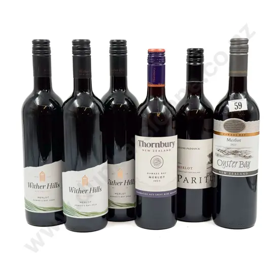 NZ Six Assorted Merlot
