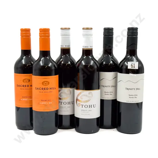 NZ Six Assorted Merlot