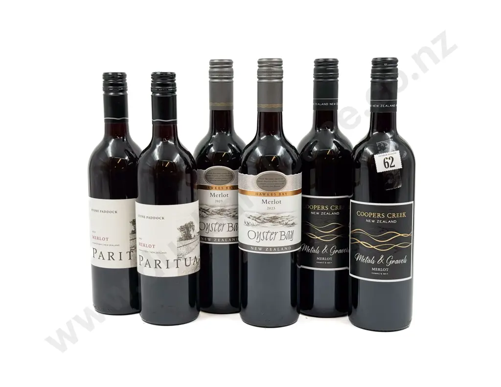 NZ Six Assorted Merlot Image 1++