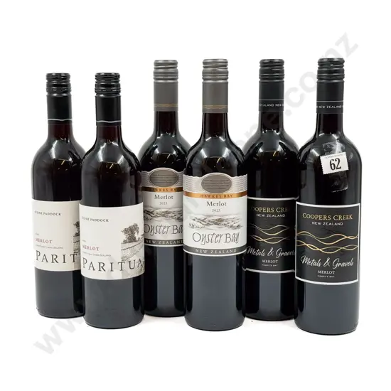 NZ Six Assorted Merlot