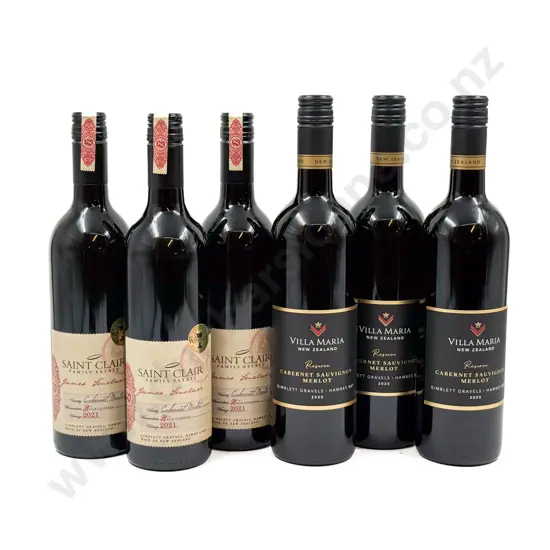 NZ Six Assorted Reds