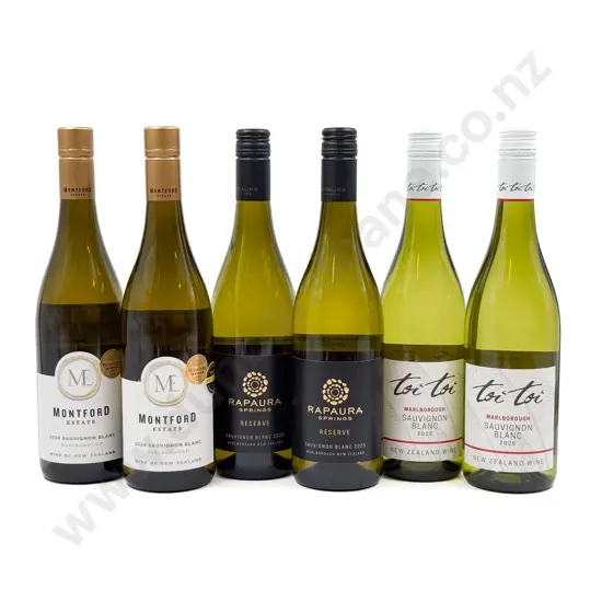 NZ Six Assorted Sauvignon Blanc