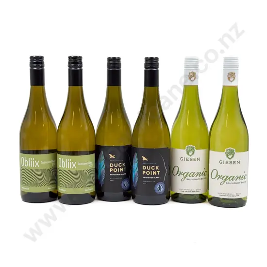 NZ Six Assorted Sauvignon Blanc