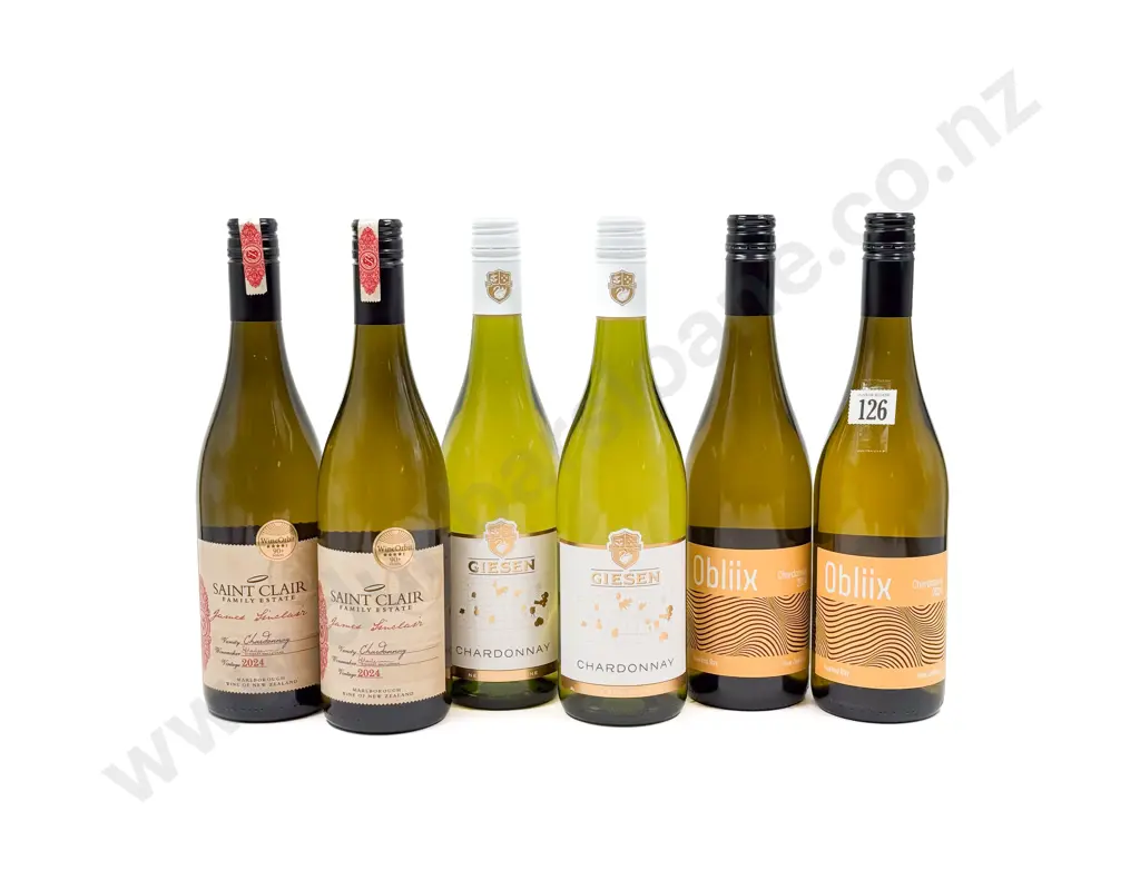 NZ Six Assorted Chardonnay Image 1++