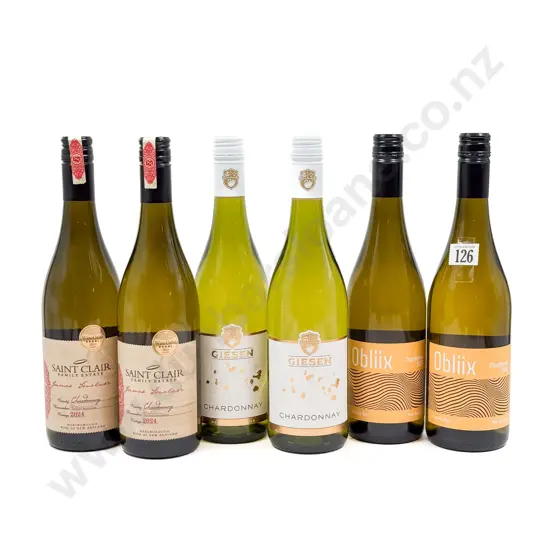 NZ Six Assorted Chardonnay