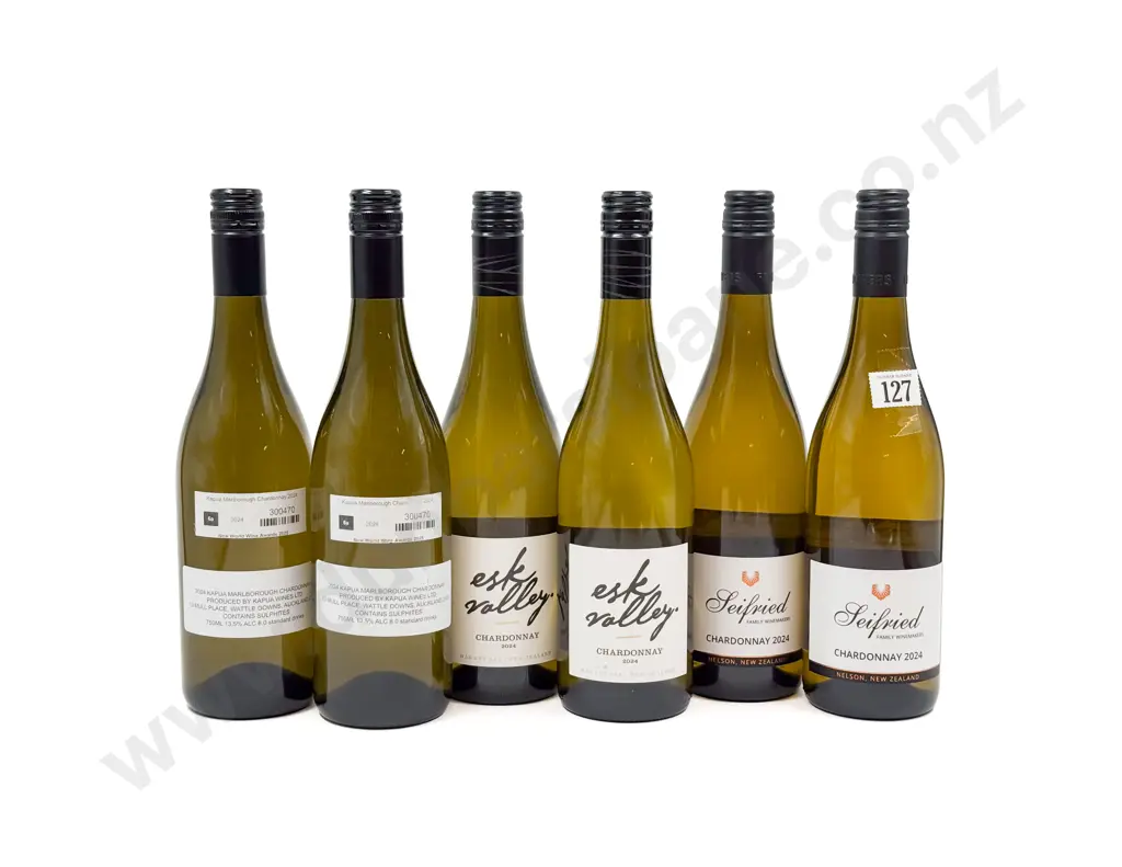 NZ Six Assorted Chardonnay Image 1++