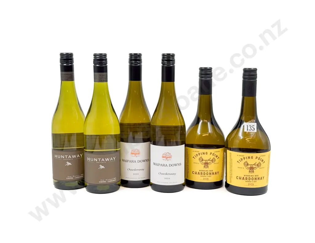 NZ Six Assorted Chardonnay Image 1++