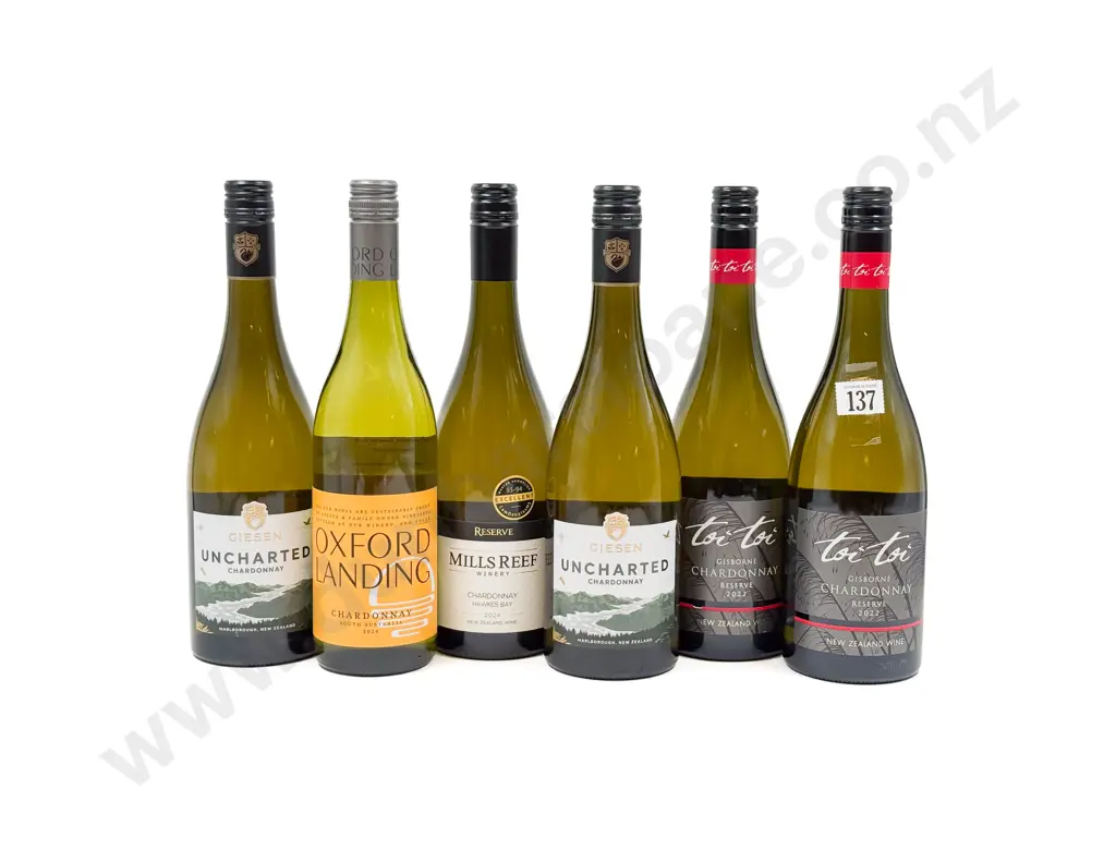 NZ Six Assorted Chardonnay Image 1++