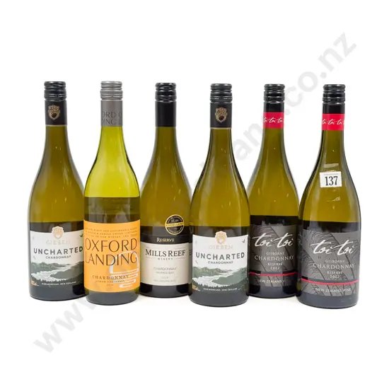 NZ Six Assorted Chardonnay