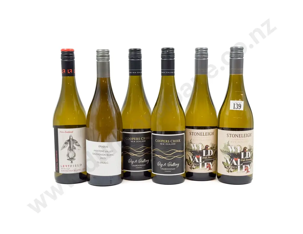 NZ Six Assorted Chardonnay Image 1++