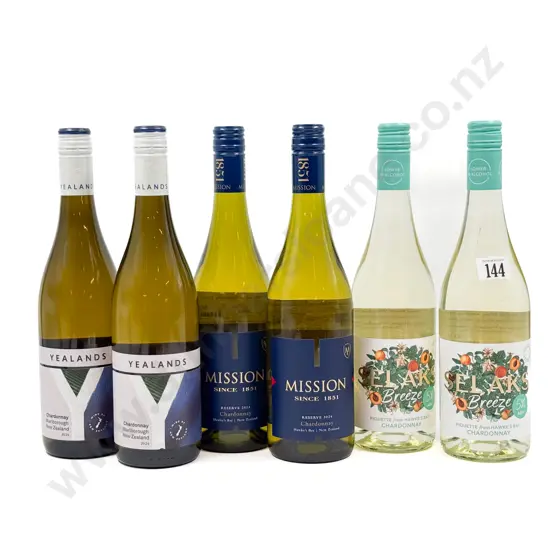 NZ Six Assorted Chardonnay