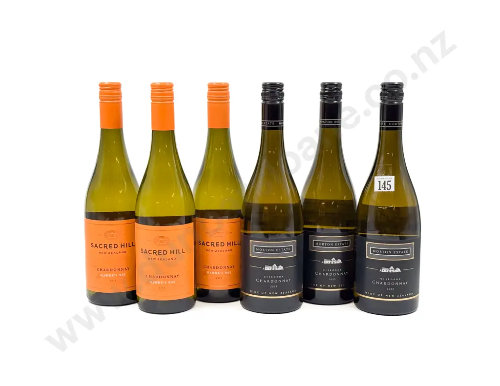 NZ Six Assorted Chardonnay Image 1++
