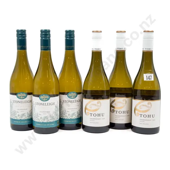 NZ Six Assorted Chardonnay