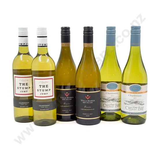 NZ Six Assorted Chardonnay