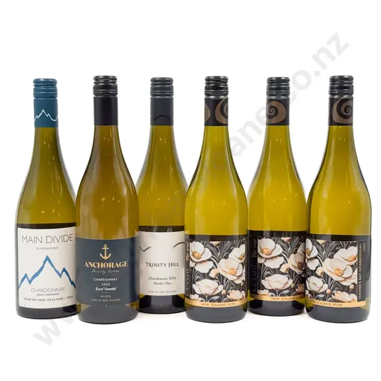 NZ Six Assorted Chardonnay