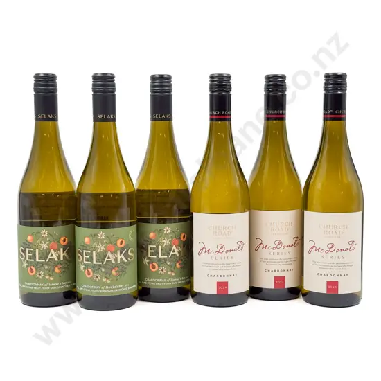 NZ Six Assorted Chardonnay