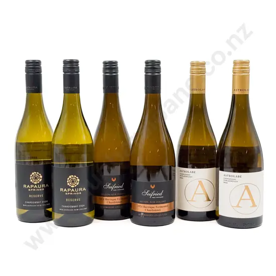 NZ Six Assorted Chardonnay