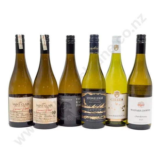 NZ Six Assorted Chardonnay