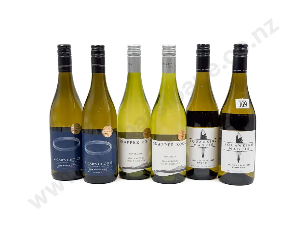 NZ Six Assorted Pinot Gris Image 1++