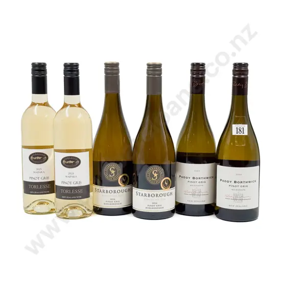 NZ Six Assorted Pinot Gris