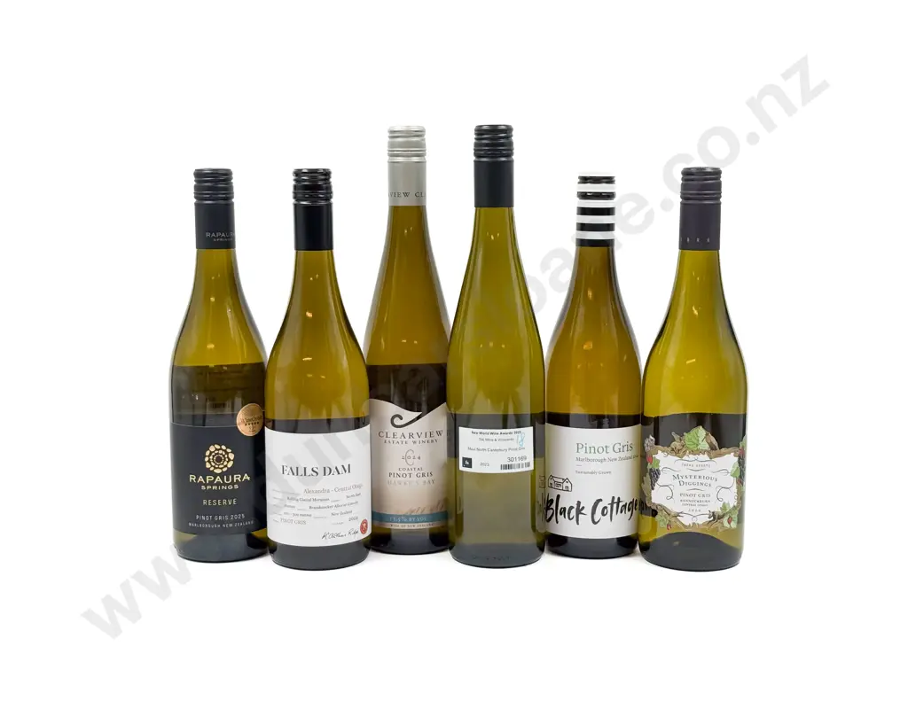 NZ Six Assorted Pinot Gris Image 1++