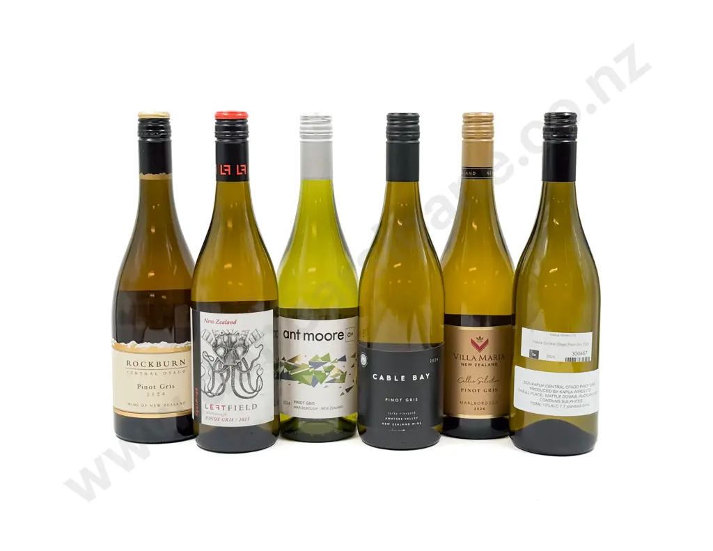 NZ Six Assorted Pinot Gris Image 1++