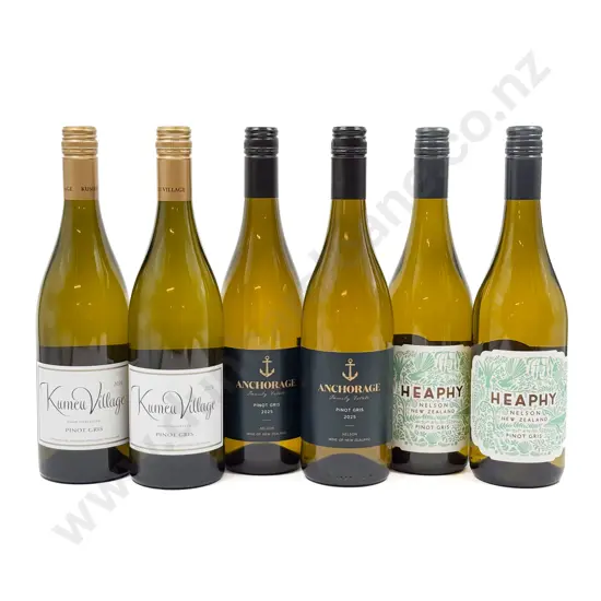 NZ Six Assorted Pinot Gris