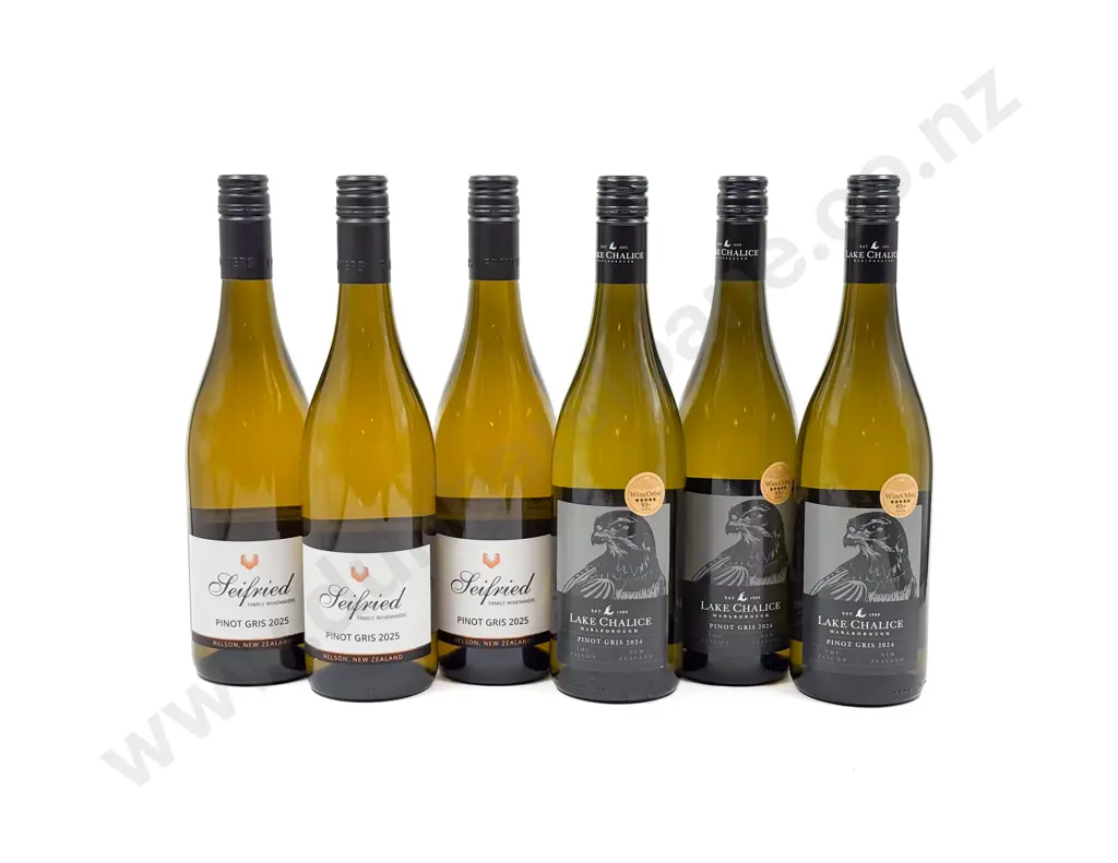 NZ Six Assorted Pinot Gris Image 1++