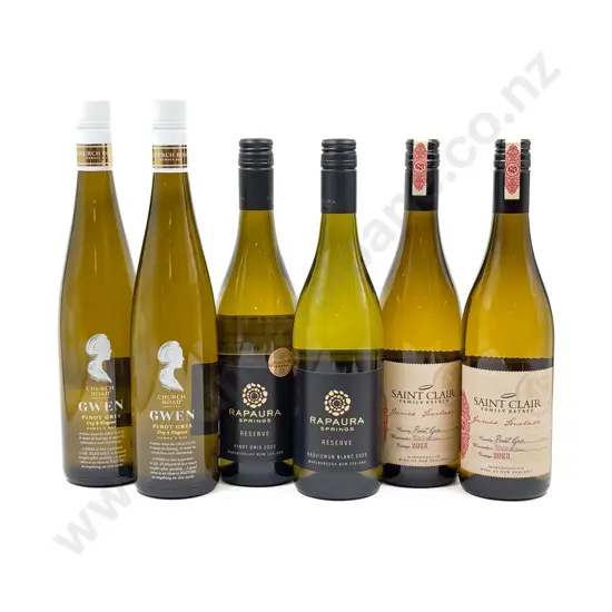 NZ Six Assorted Pinot Gris
