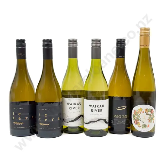 NZ Six Assorted Pinot Gris