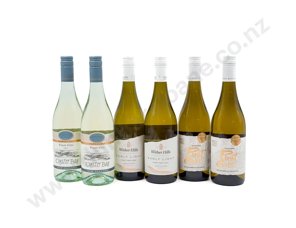 NZ Six Assorted Pinot Gris Image 1++
